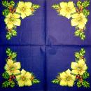 119 Christmas Flowers - 3-ply (cream) - MOLCA